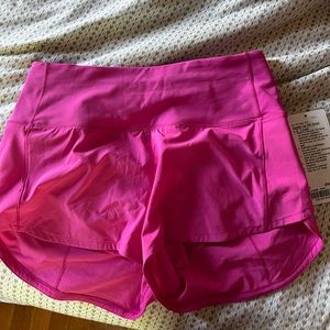 lululemon HR Speed Up Short 2.5” Sonic Pink
